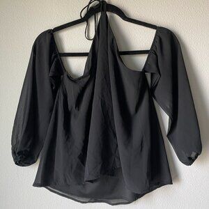 AQUA Off the Shoulder Top - Size M